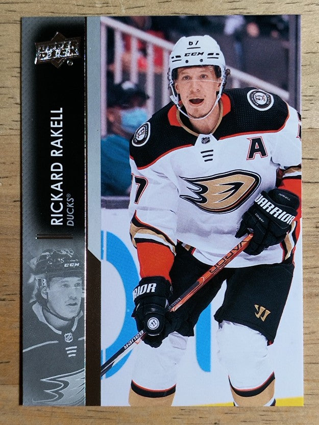 2021-22 Upper Deck #254 Rickard Rakell