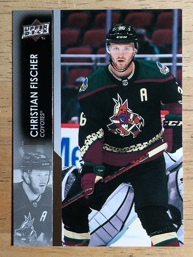 2021-22 Upper Deck #258 Christian Fischer