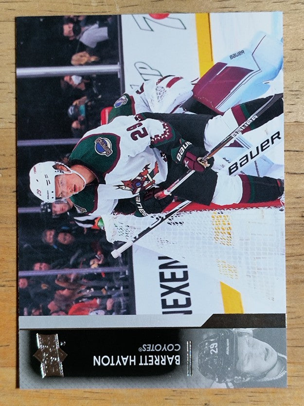 2021-22 Upper Deck #259 Barrett Hayton