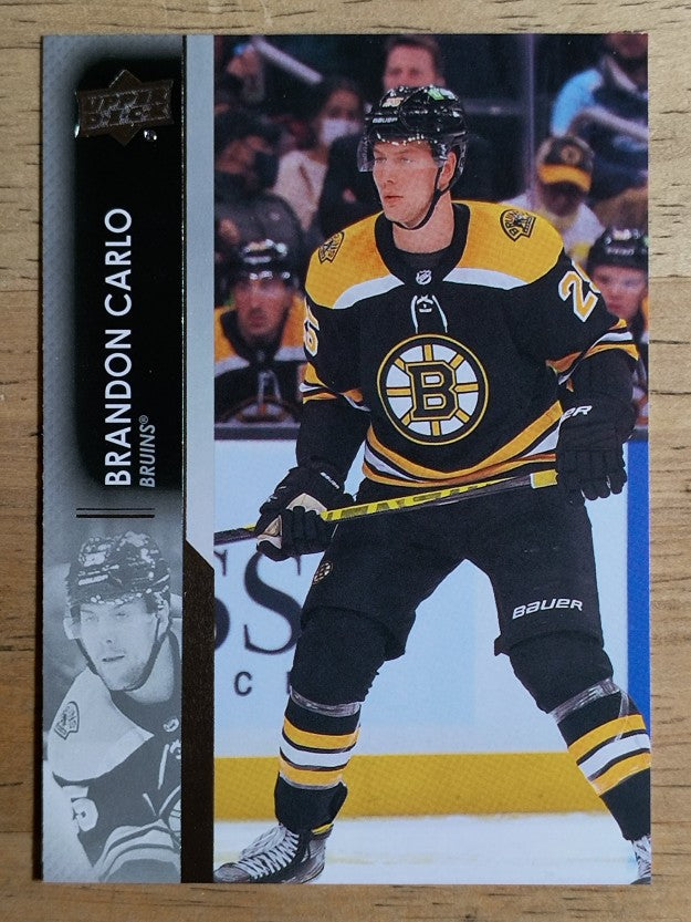 2021-22 Upper Deck #263 Brandon Carlo