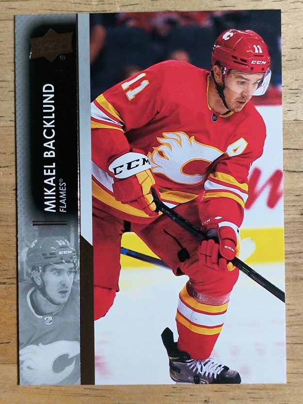 2021-22 Upper Deck #275 Mikael Backlund