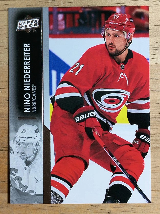 2021-22 Upper Deck #284 Nino Niederreiter