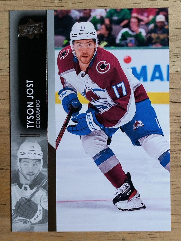 2021-22 Upper Deck #297 Tyson Jost