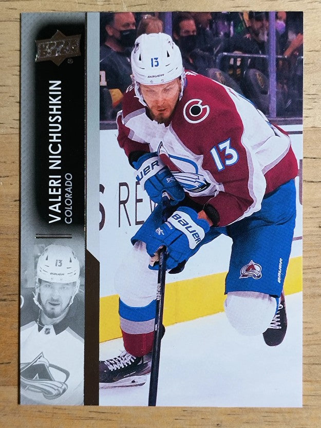 2021-22 Upper Deck #299 Valeri Nichushkin