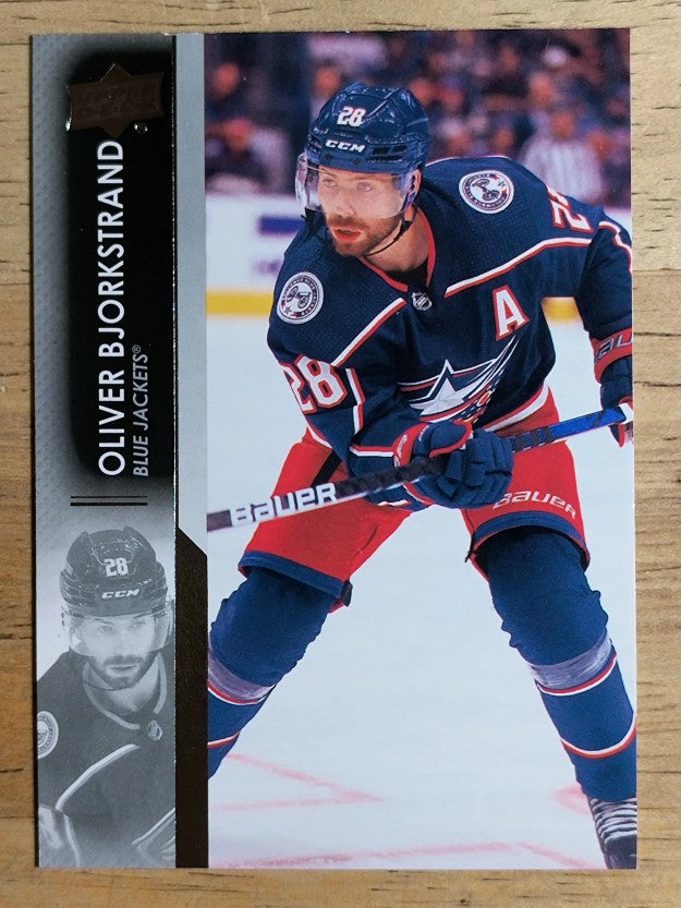 2021-22 Upper Deck #301 Oliver Bjorkstrand