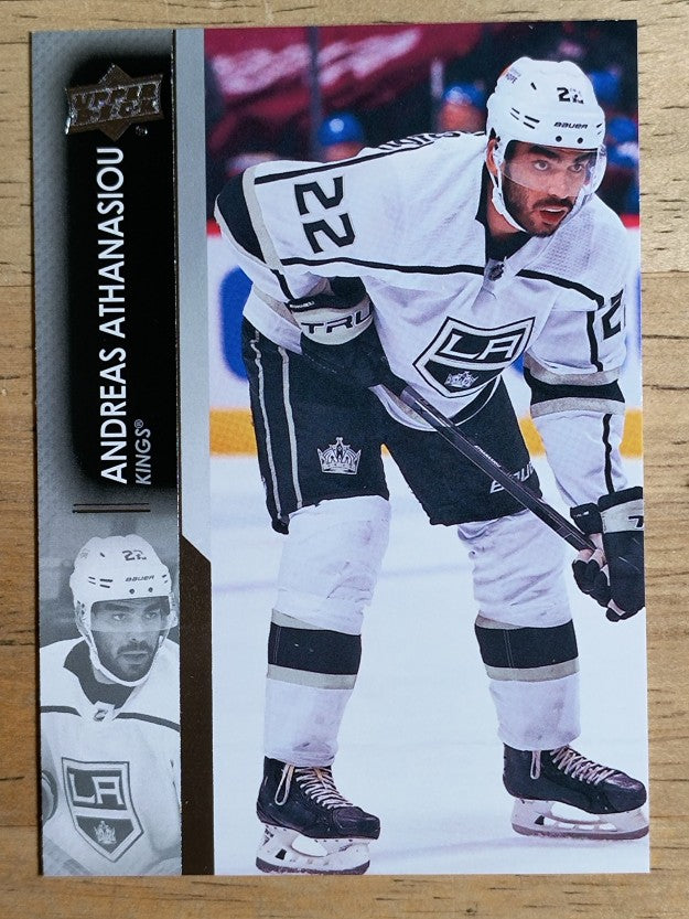 2021-22 Upper Deck #333 Andreas Athanasiou