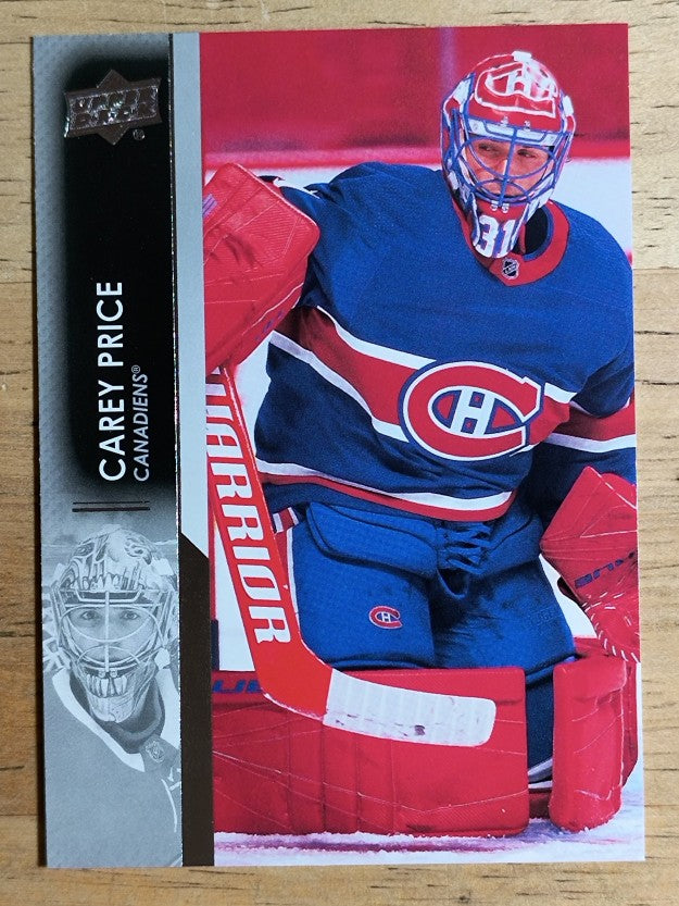 2021-22 Upper Deck #347 Carey Price