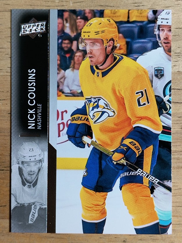 2021-22 Upper Deck #350 Nick Cousins