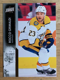 2021-22 Upper Deck #354 Rocco Grimaldi
