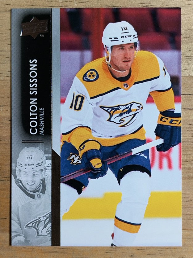 2021-22 Upper Deck #355 Colton Sissons