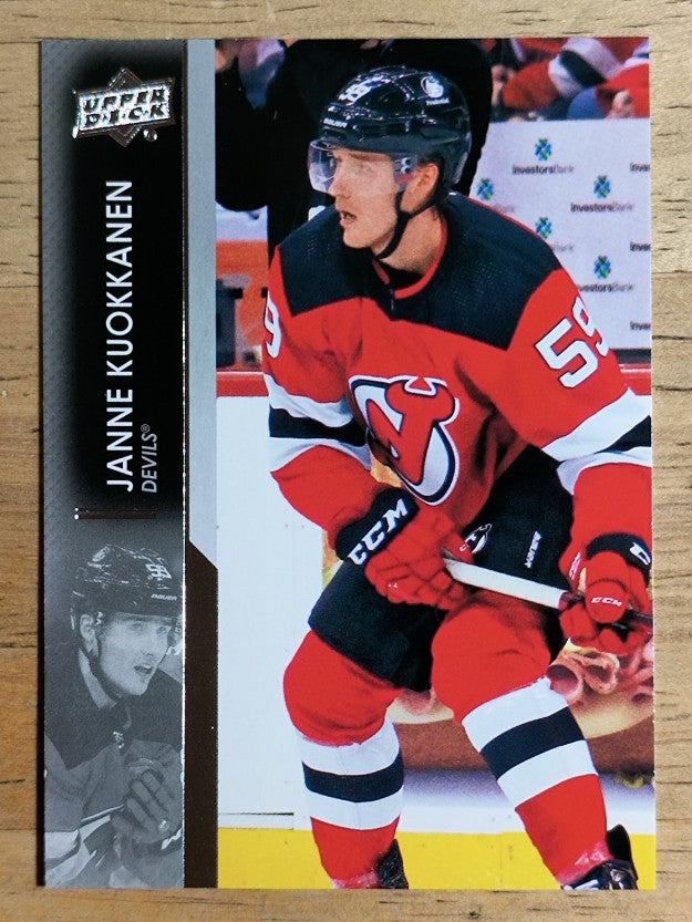 2021-22 Upper Deck #356 Janne Kuokkanen