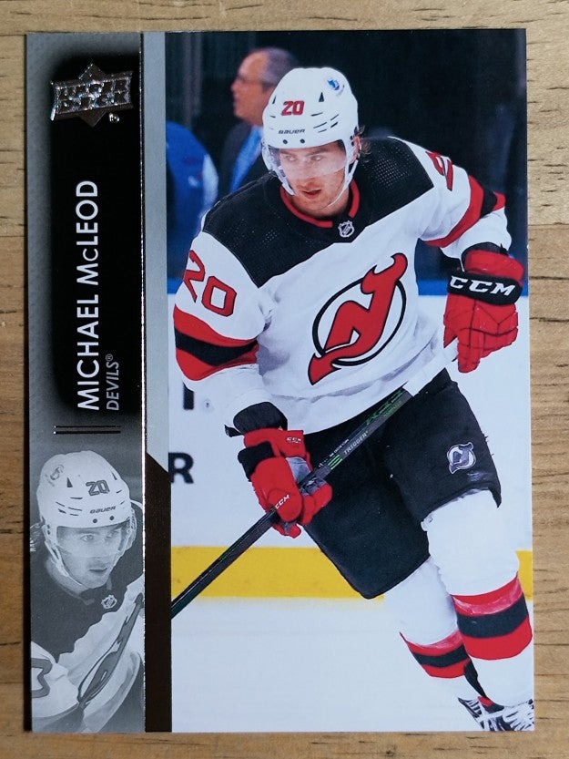 2021-22 Upper Deck #357 Michael McLeod