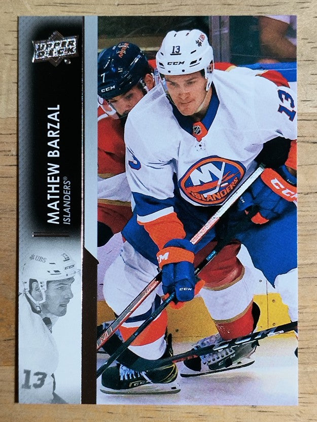 2021-22 Upper Deck #362 Mathew Barzal