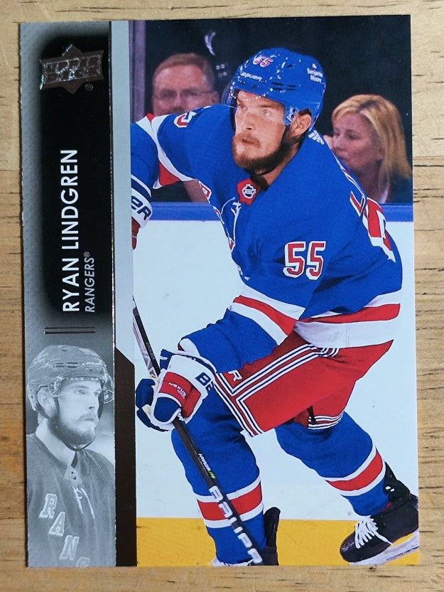 2021-22 Upper Deck #369 Ryan Lindgren