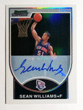 2007-08 Bowman Chrome Refractors Rookie Autographs #155 Sean Williams AU