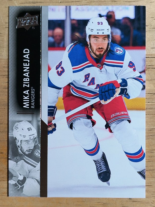2021-22 Upper Deck #373 Mika Zibanejad