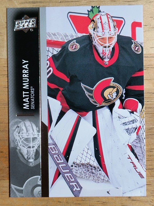 2021-22 Upper Deck #376 Matt Murray