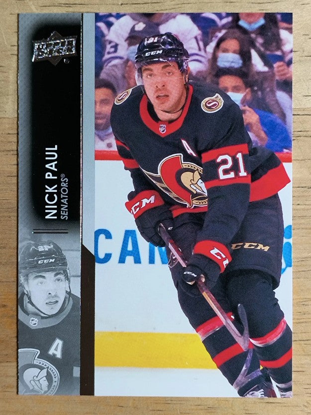 2021-22 Upper Deck #377 Nick Paul
