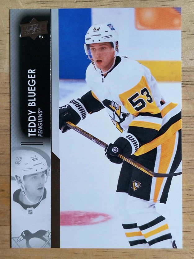 2021-22 Upper Deck #387 Teddy Blueger