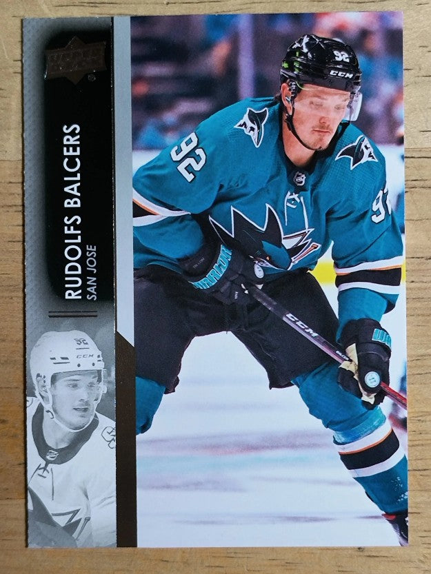 2021-22 Upper Deck #393 Rudolfs Balcers