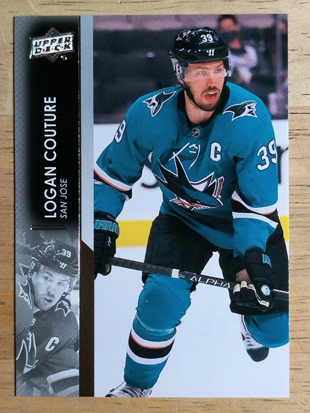 2021-22 Upper Deck #394 Logan Couture