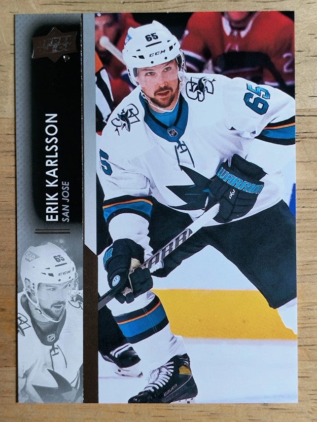 2021-22 Upper Deck #395 Erik Karlsson