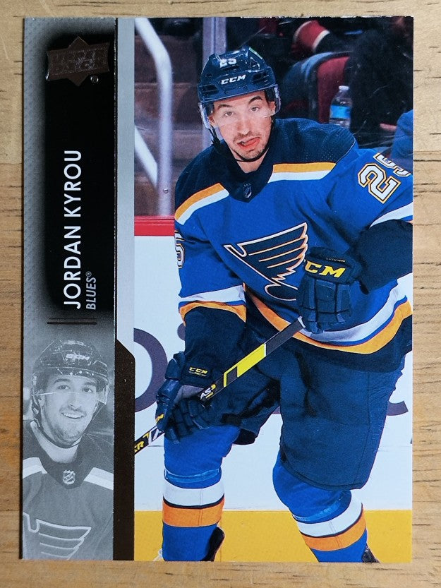 2021-22 Upper Deck #405 Jordan Kyrou
