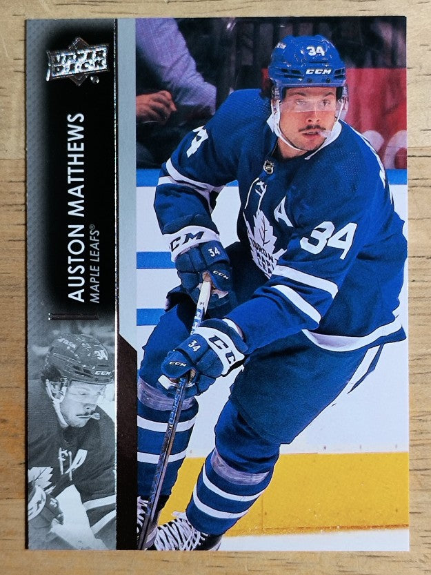 2021-22 Upper Deck #418 Auston Matthews