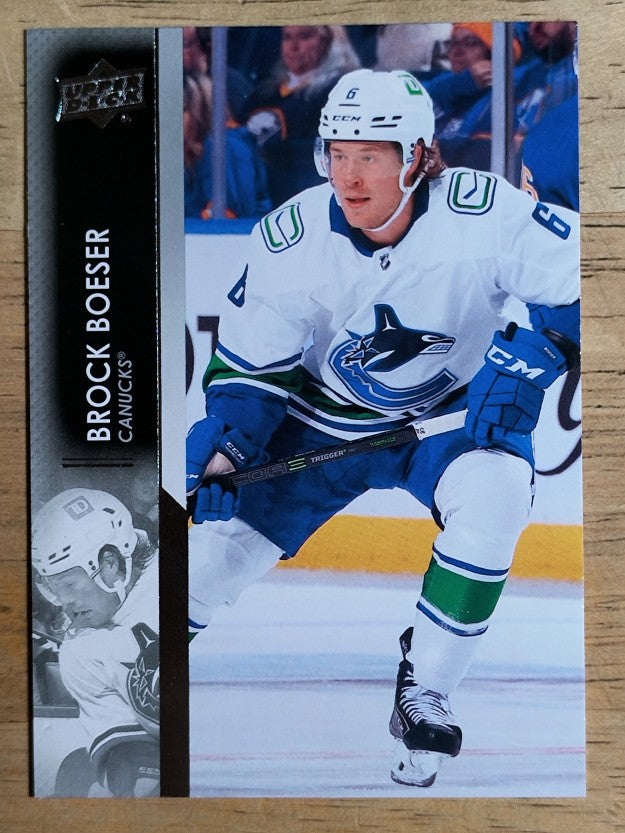 2021-22 Upper Deck #423 Brock Boeser