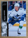 2021-22 Upper Deck #423 Brock Boeser