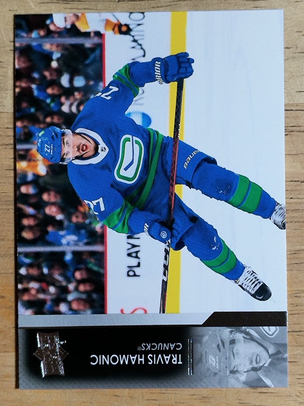 2021-22 Upper Deck #424 Travis Hamonic