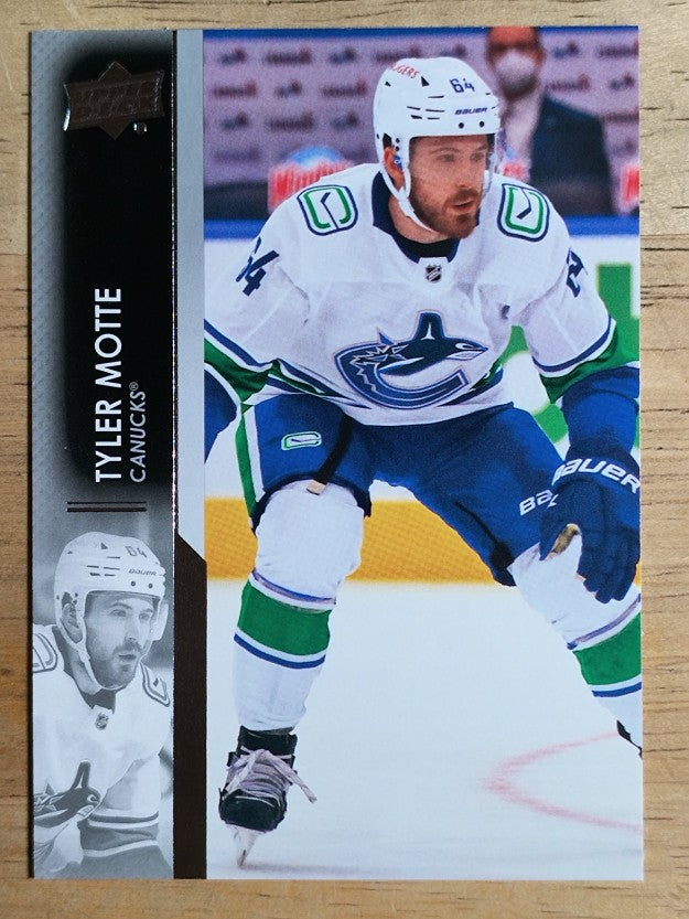 2021-22 Upper Deck #427 Tyler Motte