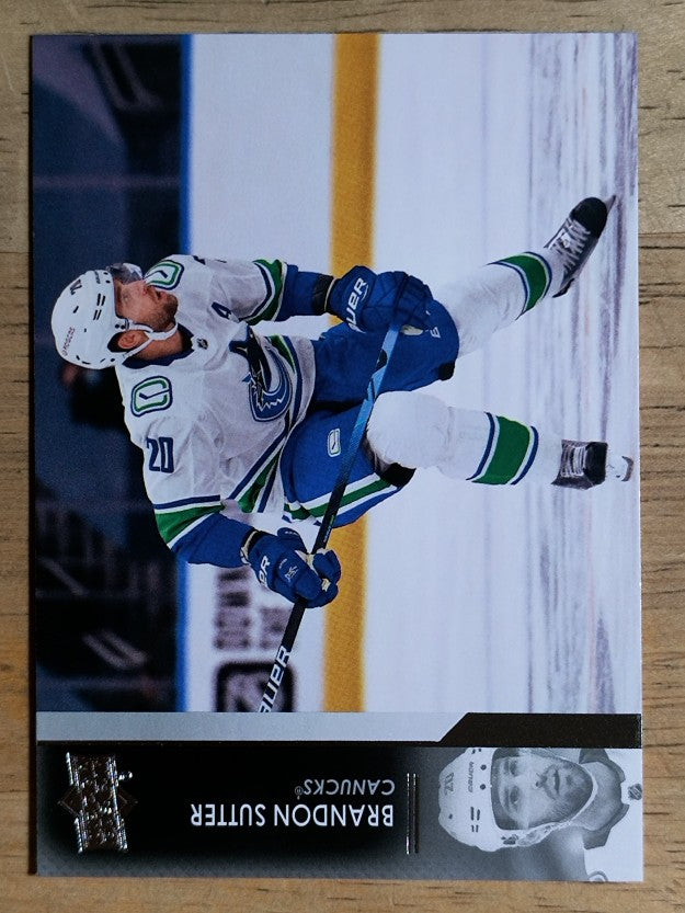 2021-22 Upper Deck #428 Brandon Sutter