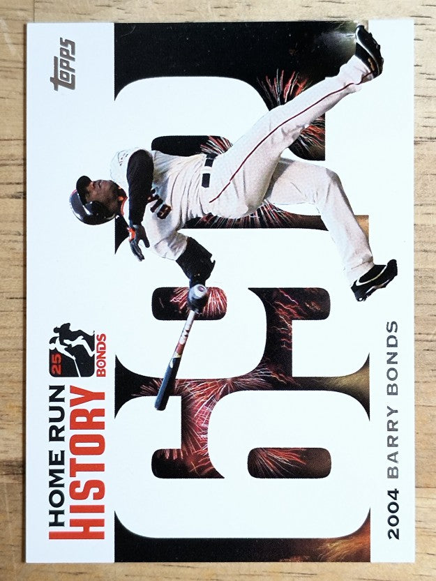 2005 Topps Barry Bonds Home Run History #692 Barry Bonds HR692