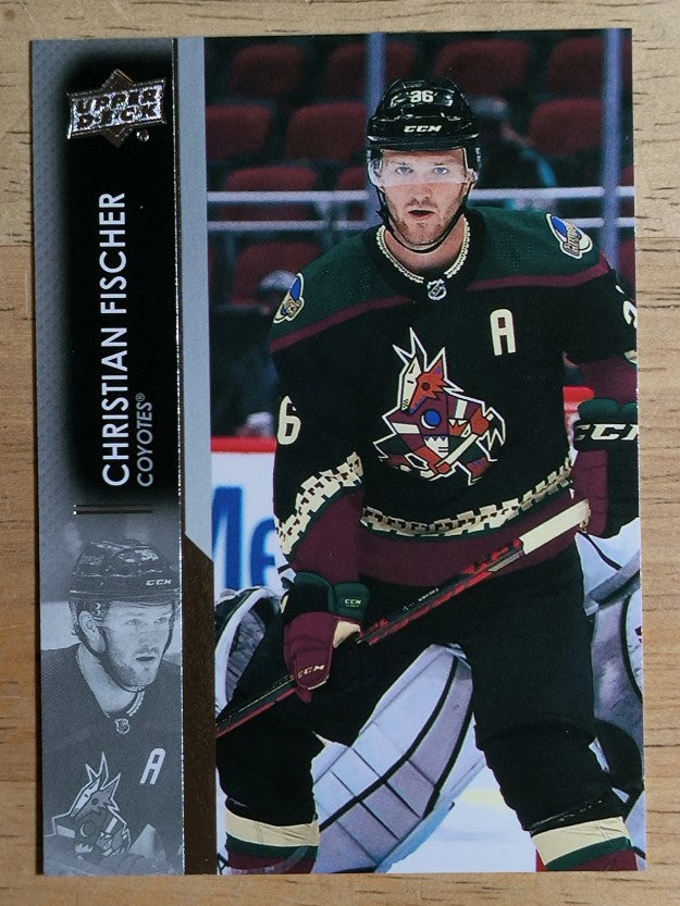 2021-22 Upper Deck #258 Christian Fischer
