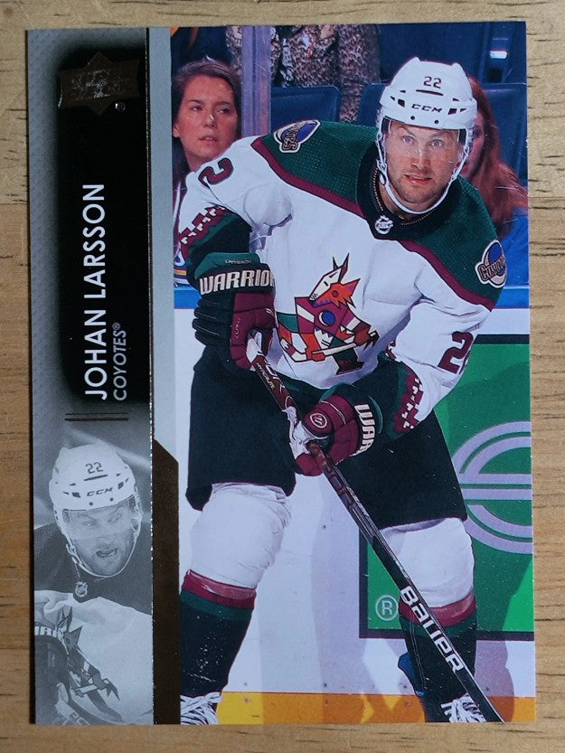 2021-22 Upper Deck #261 Johan Larsson