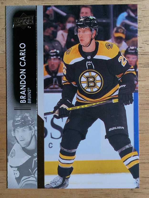2021-22 Upper Deck #263 Brandon Carlo