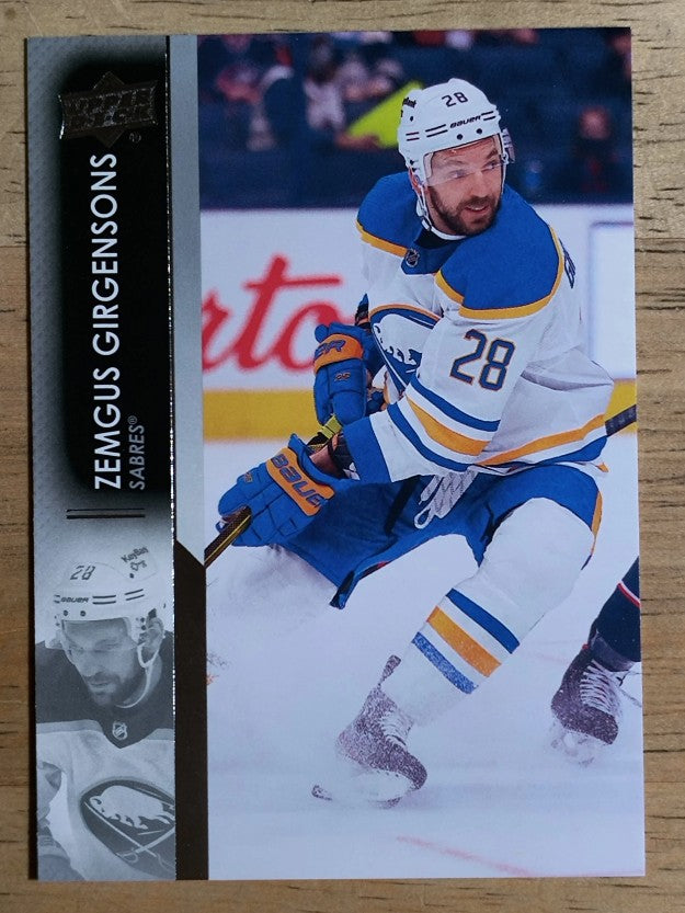 2021-22 Upper Deck #269 Zemgus Girgensons