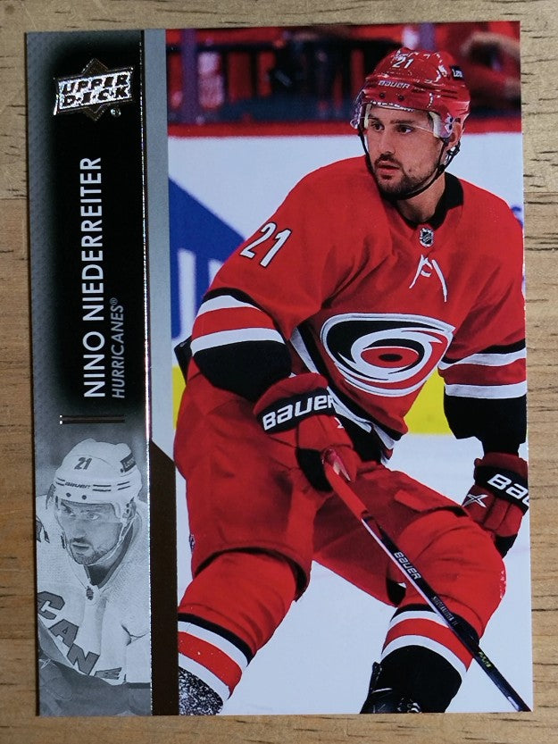 2021-22 Upper Deck #284 Nino Niederreiter
