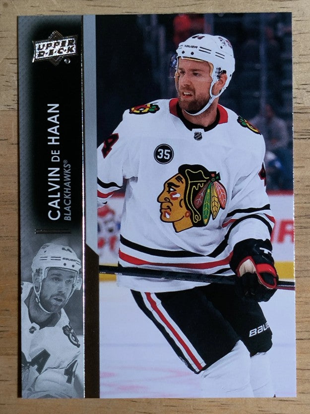 2021-22 Upper Deck #290 Calvin de Haan