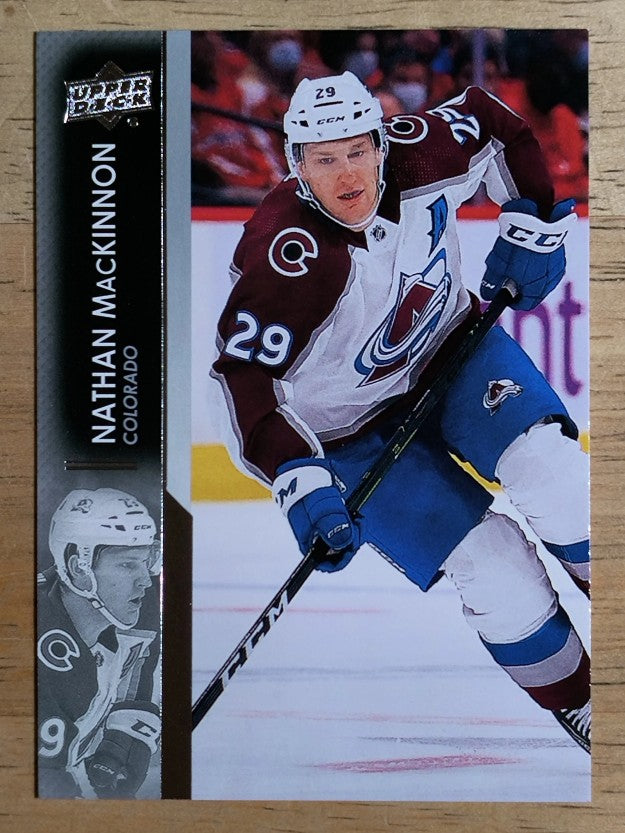 2021-22 Upper Deck #298 Nathan MacKinnon