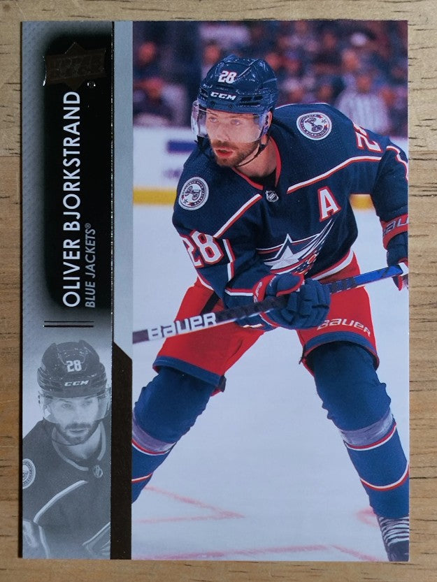 2021-22 Upper Deck #301 Oliver Bjorkstrand
