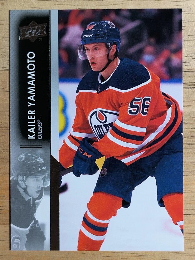 2021-22 Upper Deck #325 Kailer Yamamoto