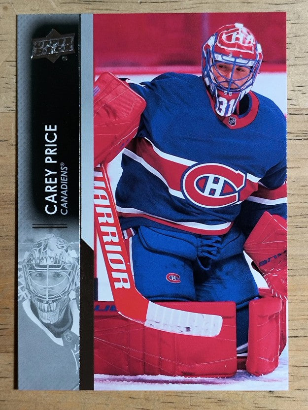 2021-22 Upper Deck #347 Carey Price