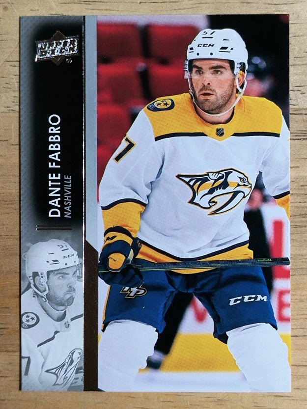2021-22 Upper Deck #352 Dante Fabbro