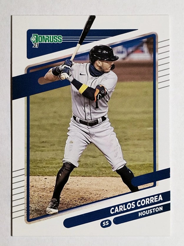2021 Donruss #76 Carlos Correa