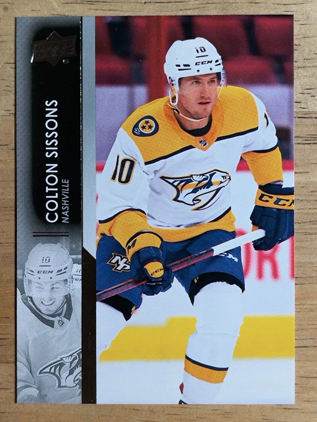2021-22 Upper Deck #355 Colton Sissons