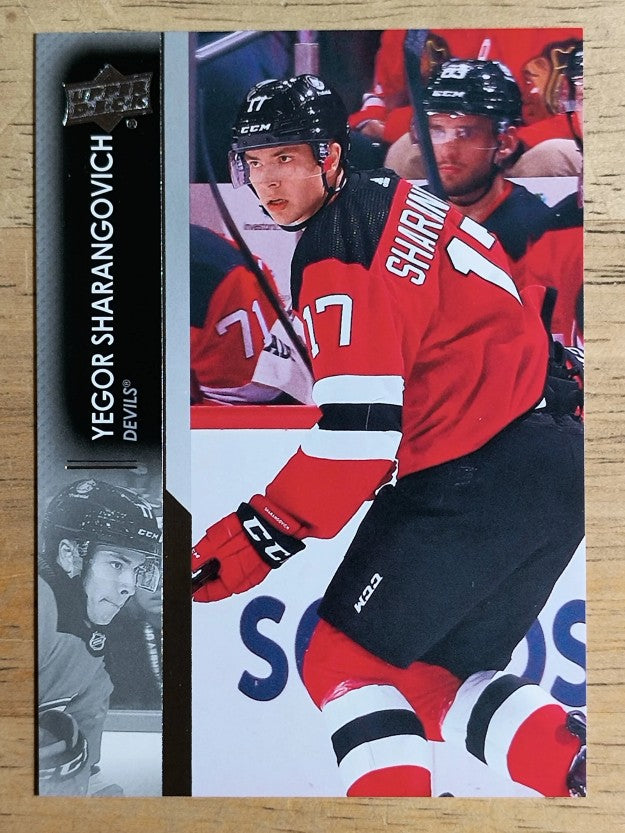 2021-22 Upper Deck #359 Yegor Sharangovich