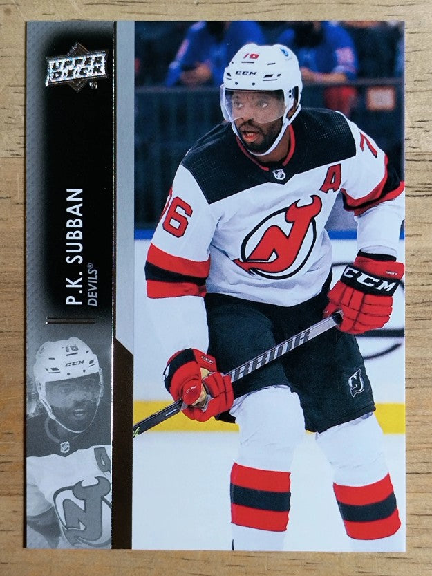 2021-22 Upper Deck #360 P.K. Subban