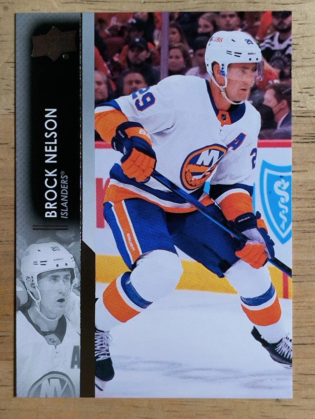 2021-22 Upper Deck #365 Brock Nelson